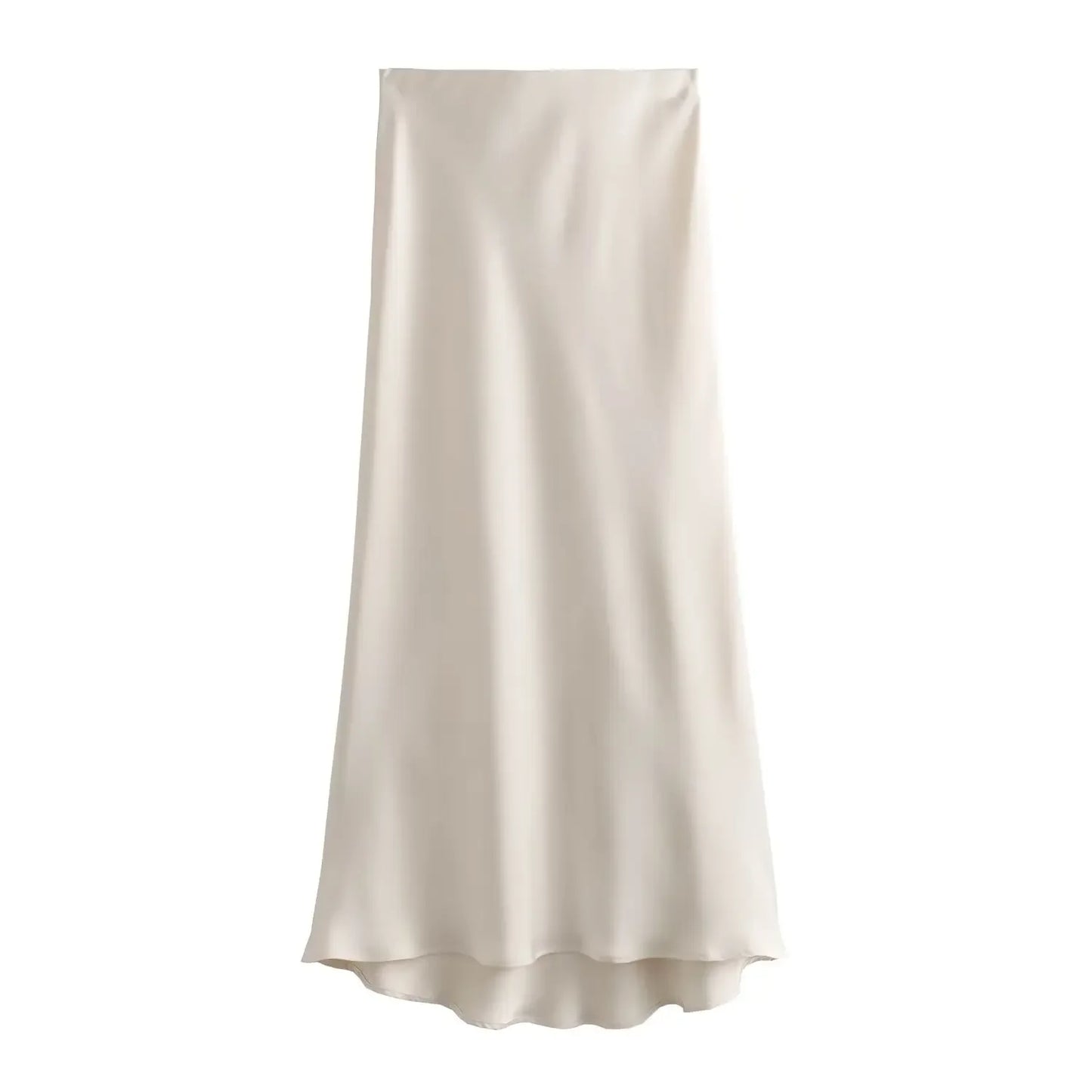 High-Waist A-Line Skirt