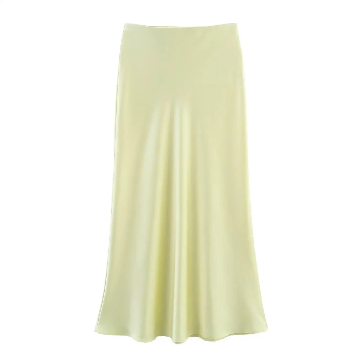 High-Waist A-Line Skirt