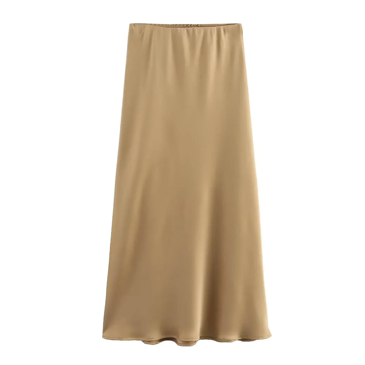 High-Waist A-Line Skirt