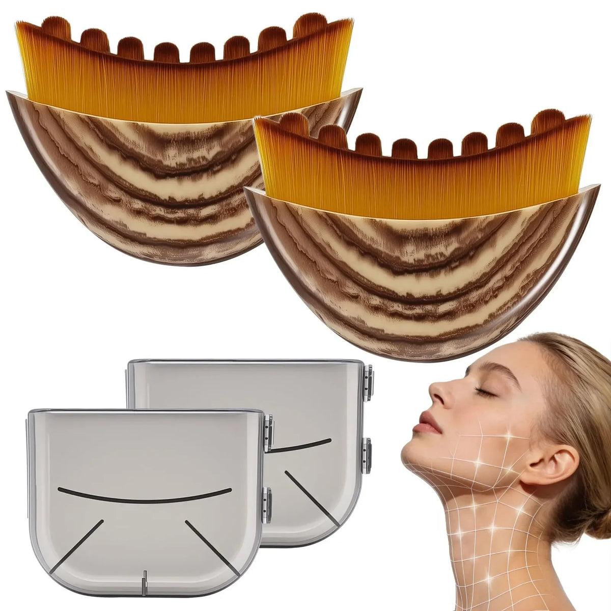 Sculpting Face Massage Brush