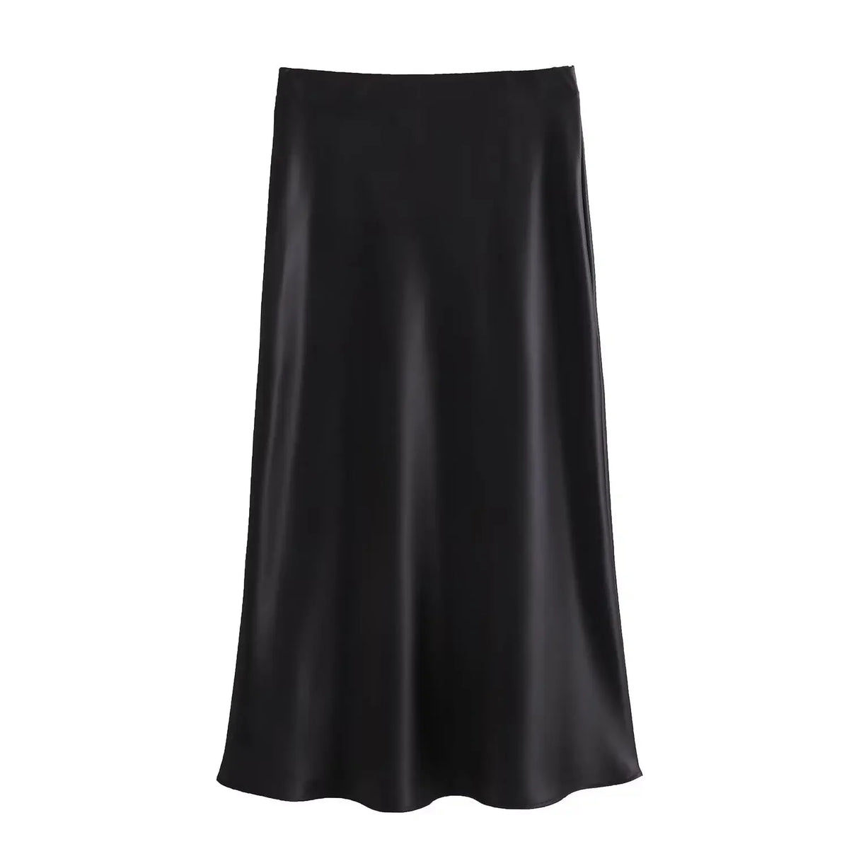 High-Waist A-Line Skirt