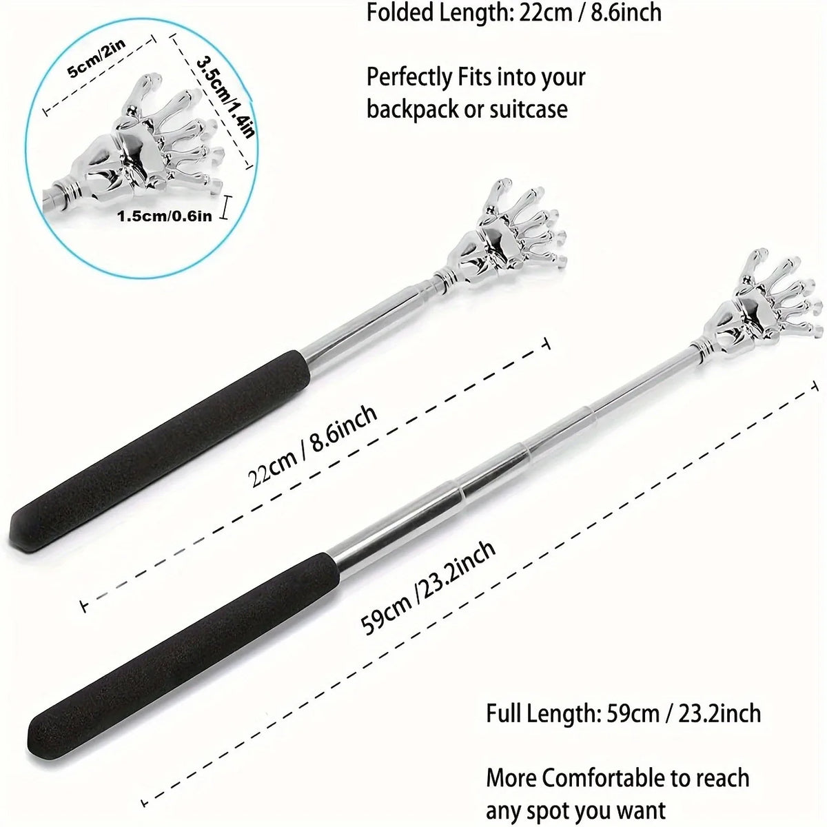Telescopic Back Scratcher
