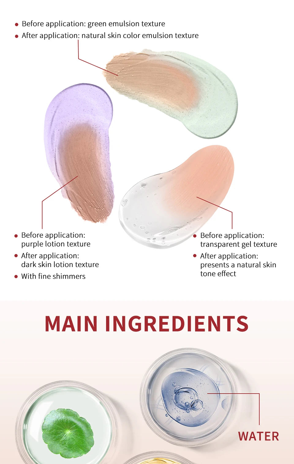 Color-Correcting Cream Trio with Centella